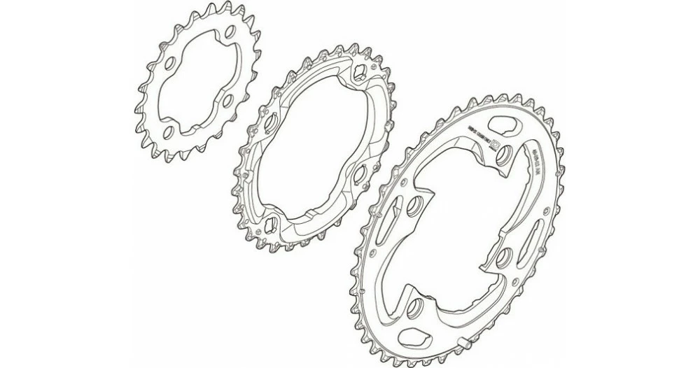 Shimano Plateau Deore XT FC-M782 22 DTS 1 Shimano Plateau Deore XT FC-M782 22 DTS