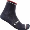 Castelli Chaussettes Rosso Corsa Pro 9 Cm
